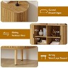 homfan 47" Mid-Century Modern Sideboard Buffet Cabinet Adjustable Shelves, Accent Storage Cabinet - 4 of 4