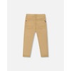 Deux par Deux Boy Stretch Twill Pants Light Golden Beige - 4 of 4