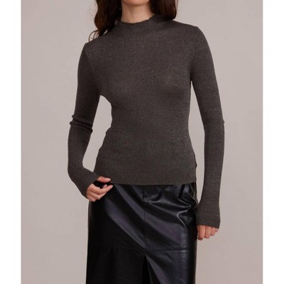 Women's Susanna Mock Neck Top - LUCY PARIS
