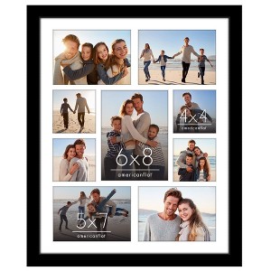 Americanflat 16x20 Collage Picture Frame - Fits One 6x8, Four 5x7, and Four 4x4 Photos or One 16x20 Photo - 1 of 4