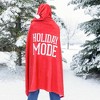 Pavilion Gift Company - Holiday Mode - 50" x 60" Royal Plush Hooded Blanket - Throw Blankets - 2 of 4