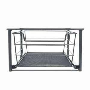 LunaLulinlk Small Stackable Slide-Out Drawer Organizer, Black - 1 of 4