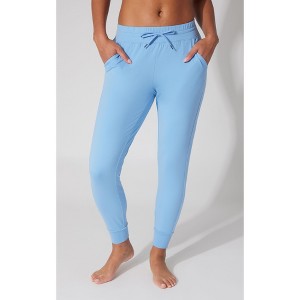 Yogalicious - Women's Polarlux Fleece Inside High Waist Jogger with Side Pockets and Drawstring - 1 of 3