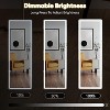LED Full Length Mirror, 20"×63" Floor Standing Mirror with 3 Color Lights Wall Mounted - 4 of 4