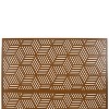 PAGED Decorative Screen Modern Partition Panel, Metal Fence Privacy Screen with Line Pattern for Balcony Garden Room Divider, 76" H×48" W - 4 of 4