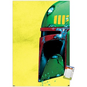 Trends International Star Wars: Archetype - Boba Fett Helmet Unframed Wall Poster Prints - 1 of 4