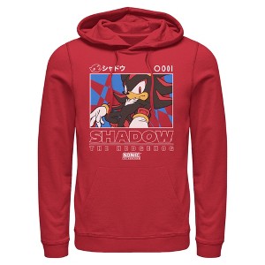 Mens Sonic the Hedgehog Shadow Portrait Lightweight Hoodie - 1 of 4