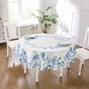 Izod Mystic Floral 70" Round Tablecloth - 2 of 3