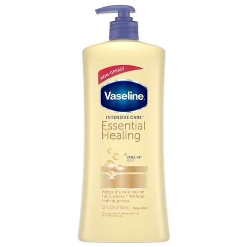 Vaseline Intensive Care Body Lotion Essential Healing 32 oz