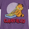 Girls' - Garfield - Garfield Lasagna Fitted Short Sleeve Graphic T-Shirt - 2 of 4