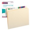 Smead File Folders, Straight-Cut Tab, Letter Size, Manila, 100 Per Box (10300) - 2 of 4