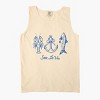Simply Sage Market Sea La Vie 3 Across Garment Dyed Tank - 3 of 3