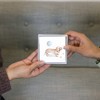 Pavilion Gift Company - Balloon and Dog - 4mm Sterling Silver Cubic Zirconia Stud Earrings - Earrings - 4 of 4