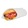 Bagcraft Grease-Resistant Paper Wraps and Liners, 12 x 12, White, 1,000/Box, 5 Boxes/Carton - 4 of 4