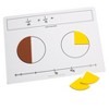 Didax Write-On/Wipe-Off Fraction Mats, Set of 10 - 2 of 3