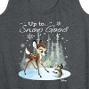 Women's - Disney - Christmas - Up To Snow Good Graphic Racerback Tank - 2 of 4