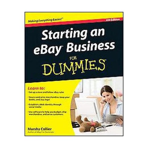 Starting An Ebay Business For Dummies Paperback Marsha