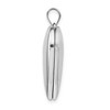 Black Bow Jewelry Sterling Silver 24mm Polished Heart Locket - 2 of 4