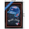 Trends International MLB Toronto Blue Jays - Neon Helmet 23 Framed Wall Poster Prints - 3 of 4