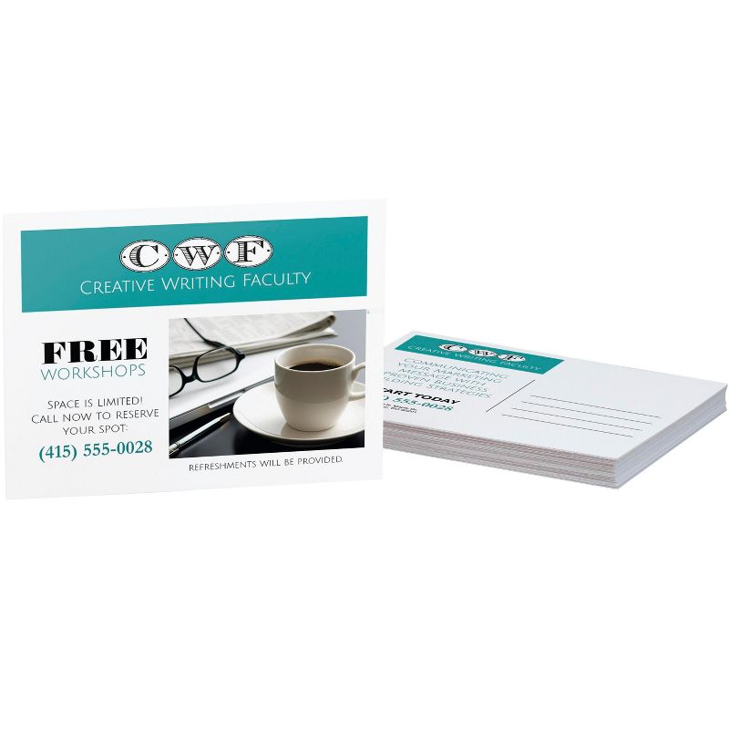 Avery Postcards For Laser Printers, 4-1/4 x 5-1/2 Inches, White, Pack of 200, 3 of 5