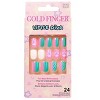 Kiss Bwy Little Diva Sticker Nails-Premiere, 0.5 oz - 2 of 4