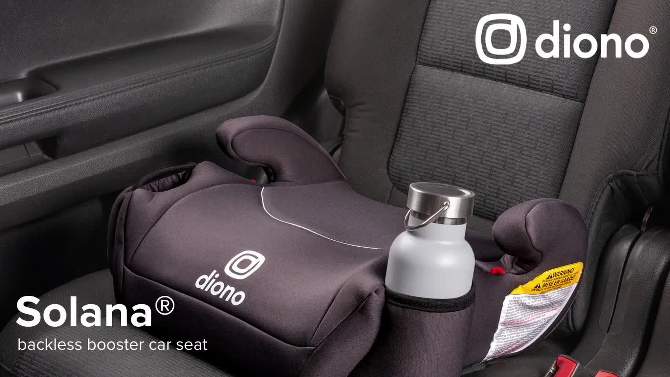 Diono Solana Backless Booster Car Seat, 2 of 14, play video