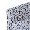 Liria Wooden Upholstered Barrel Chair for Livingroom with Metal Swivel Base | ARTFUL LIVING DESIGN - 4 of 4