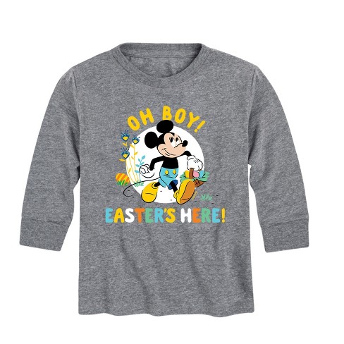 Boys' - Disney - Oh Boy Easters Here Long Sleeve Graphic T-Shirt - image 1 of 3