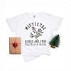 Simply Sage Market Women's Mistletoe Kisses Are Free  Short Sleeve Garment Dyed Tee - 2 of 2