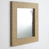 Plum & Post 38"W x 2.25"D x 44"H Brennan Natural Framed Decorative Wall Mirror - 2 of 4