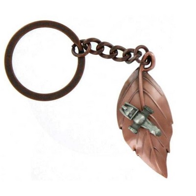 Quantum Mechanix Firefly Serenity Leaf On The Wind Key Chain Pendant