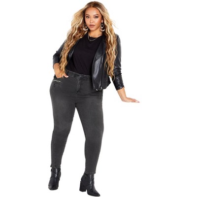 Avenue Women's Plus Size Wild Beauty Jean
