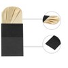 Allegra K Men's Pre-folded Pocket Squares Polka Dots Round Shaped Suit Handkerchiefs - 2 of 4