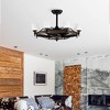Bella Depot Wood Ceiling Fan with Light and Remote - 2 of 4