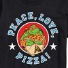 Men's - Teenage Mutant Ninja Turtles - Peace Love Pizza Short Sleeve Graphic T-Shirt - 2 of 4
