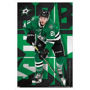 Trends International NHL Dallas Stars - Jason Robertson 23 Framed Wall Poster Prints - 1 of 4