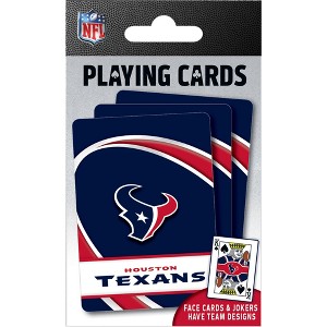 MasterPieces Officially Licensed NFL Houston Texans Playing Cards - 54 Card Deck for Adults - 1 of 4