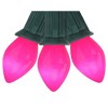 Northlight 25ct C7 String Lights Pink Purple - 24' Green Wire - 2 of 3