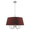 Livex Lighting Belclaire 5 - Light Chandelier in  Brushed Nickel - 2 of 4