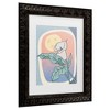 Trademark Fine Art - Aylin Demir  Lily of the Night Matted Framed Art - 3 of 4