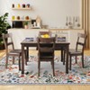 Washable Area Rugs for Living Room, Non-Slip Soft Large Floral Rugs for Bedroom, Botanical Area Rug Carpet - 4 of 4