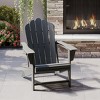 WestinTrends Highland Outdoor Patio HDPE Adirondack Chair With Cup Holder - 2 of 4