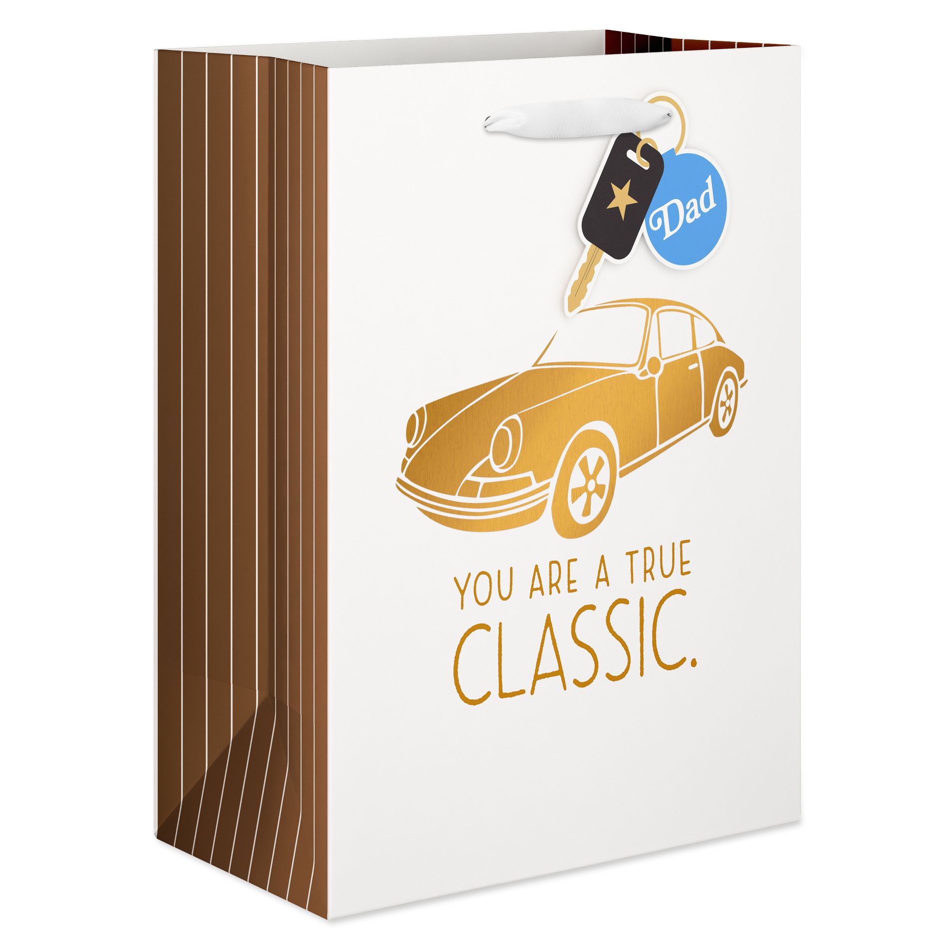 Large Father's Day Gift Bag, True Classic 1 Bag 13"x10"