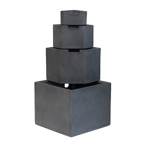 Gulches Garden Decor: Opt for 7"-42.25" High Fountain, Rustic Multi - 1 of 4