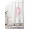 Deny Designs April Lane Art Block Monogram Memory Foam Bath Mat - 4 of 4