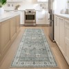 ABYNOW Area Rug Vintage Washable – Non-Slip, Low-Pile Chenille Rug for Living Room, Bedroom & Dining Room - 2 of 4
