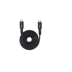 GetPower GP-USBC-USBC Hi-Speed USB Charge/Sync Cable, Black - 1 of 1