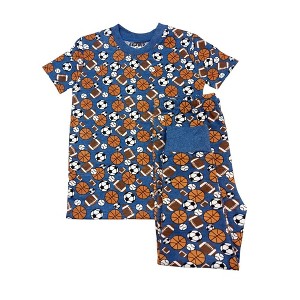 BenBen Sports Shortsleeve Boys Pajamas - 1 of 1