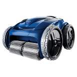 Polaris Portable 4 Wheel Drive Robotic Pool Vacuum Cleaner with Wi-Fi App Remote Control and Caddy - Model No. F9650IQ
