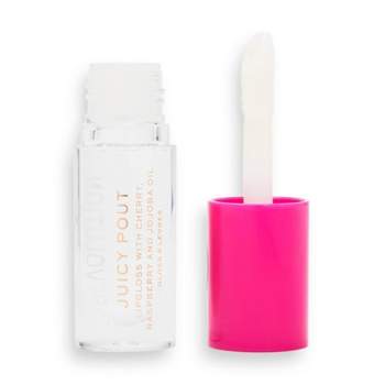 Makeup Revolution Juicy Pout Lip Gloss - 0.15 fl oz